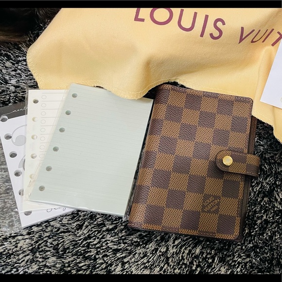 Louis Vuitton Pm Agenda Damier Ebene - Picture 1 of 9